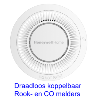 Honeywell Home draadloos koppelbare rookmelder