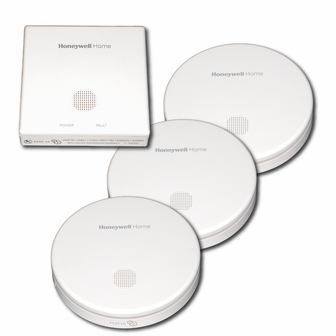 Honeywell rookmelder actieset plus 1 Honeywell koolmonoxidemelder