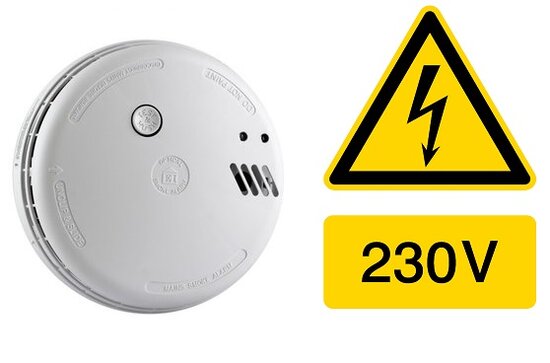 Rookmelder Ei 146 230V lithium back-up