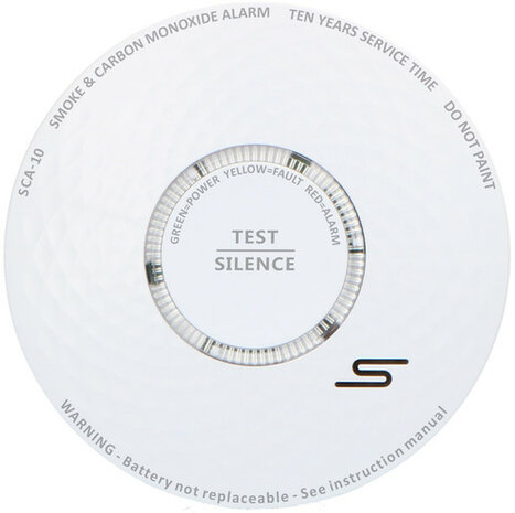 Alecto SCA-10 rook- en koolmonoxidemelder