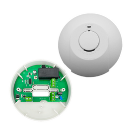 Fito relaisvoet 230V naar 24V DC switch plus rookmelder