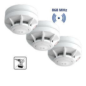 Rookmelderset  van 3 stuks ASD-10QR