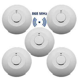 Set van 5 Fito rookmelders FIT-230RF