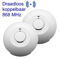 Fito rookmelder FIT-230RFL draadloos koppelbaar